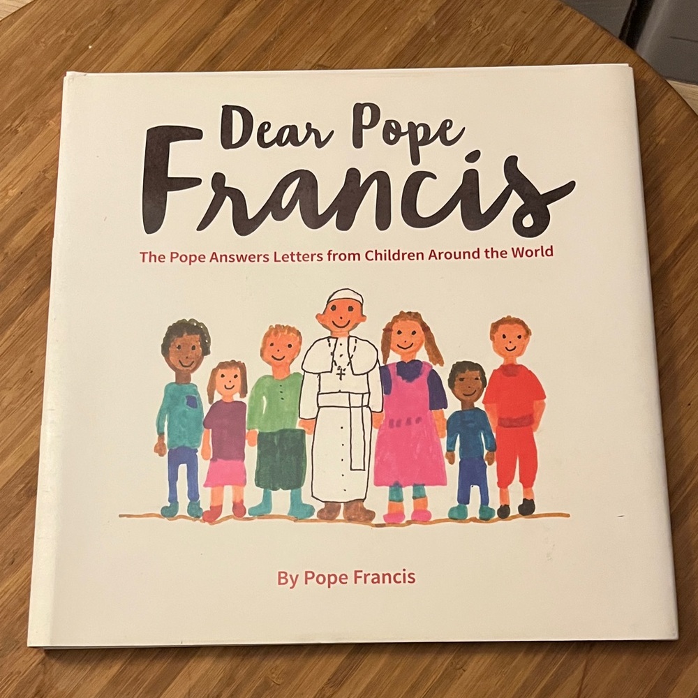 Dear Pope Francis Book Letter From Children Around the World  NWOT
